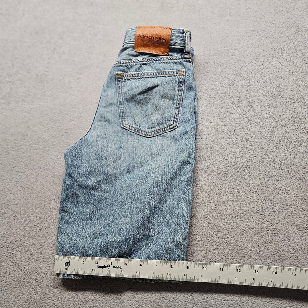 Abercrombie Kids Denim Shorts Boys 11/12 Blue Light Wash Regular - Picture 12 of 12